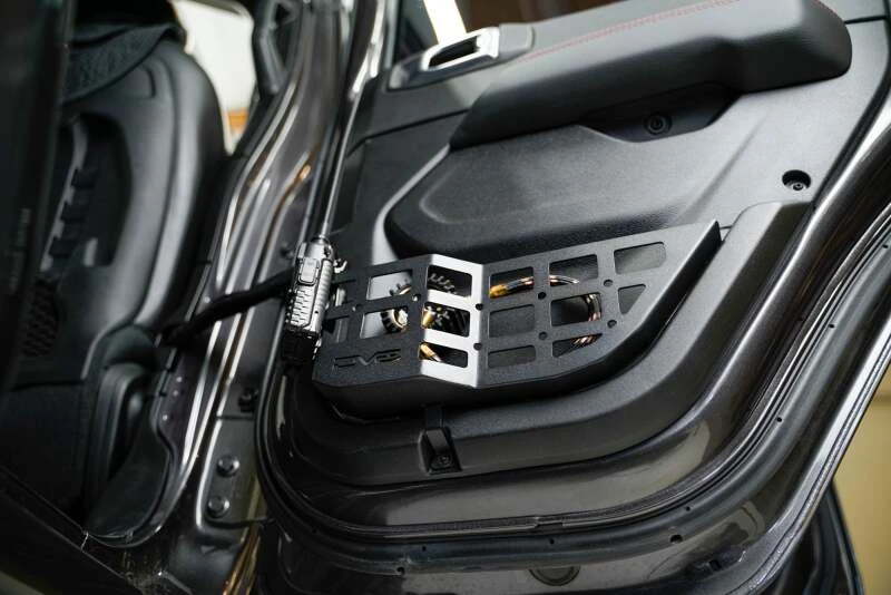 DV8 Offroad 18-20 Jeep Wrangler (JL)/Gladiator (JT) Rear Door Pocket Molle Panels