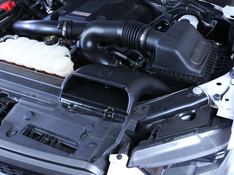 aFe Quantum Kaltluft-Ansaugsystem-Scoop 15-18 Ford F150 EcoBoost V6-3.5L/2.7L