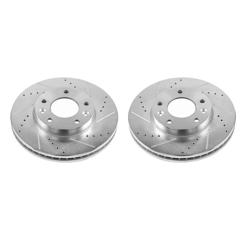 powerstop_JBR1549XPR-67944d7fdd343 Power Stop 03-05 Kia Sedona Front Evolution Drilled & Slotted Rotors - Pair
