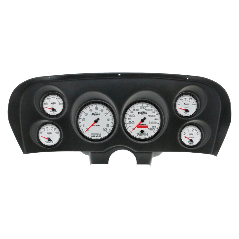 Autometer Phantom II Direct Fit Dash Kit 69-70 Ford Mustang (2 x 5in. / 4 x 2-5/8in.)