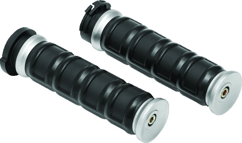 Kuryakyn Dillinger Griffe Dual Cable Silber