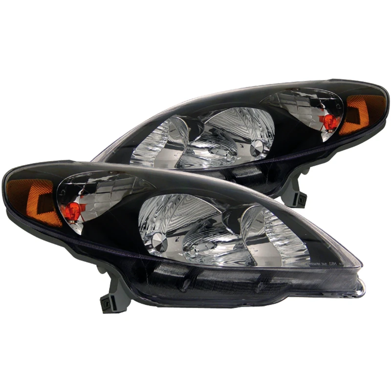 ANZO 2003-2008 Toyota Matrix Kristall-Scheinwerfer Schwarz