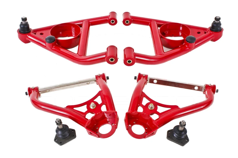 BMR 67-69 1. Generation F-Body Ober- und Unter-A-Arm Kit - Rot