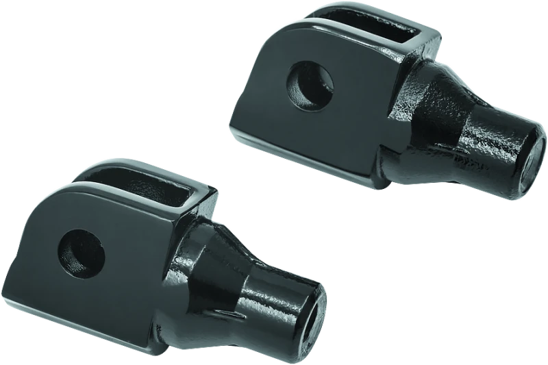 Kuryakyn Front Tapered Peg Adapter Gloss Black