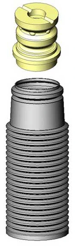 KYB Stoßdämpfer & Struts Strut-Boots Hinten BMW 320 Serie 1977-83 VOLKSWAGEN Jetta 1980-84 VOLKSWAGEN Rabb