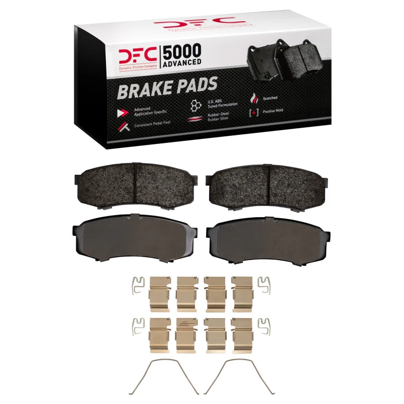 DFC 93-24 Lexus LX450 Rear 5000 Advanced Ceramic Brake Pads and Hardware Kit
