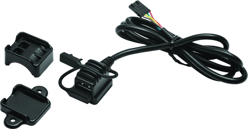 Kuryakyn USB Power Port Universal Charger Satin Black