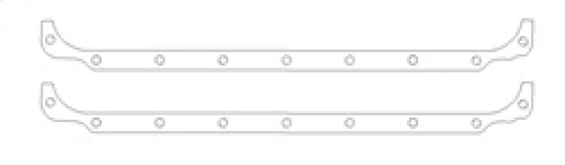 Cometic Chrysler R3 Block.094in Fiber Ölwanne Seitenleisten-Dichtungssatz