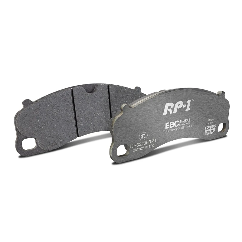 EBC Racing 13-15 Porsche 911 (991) GT3 (Cast Iron Disc Only) RP-1 Race Front Brake Pads