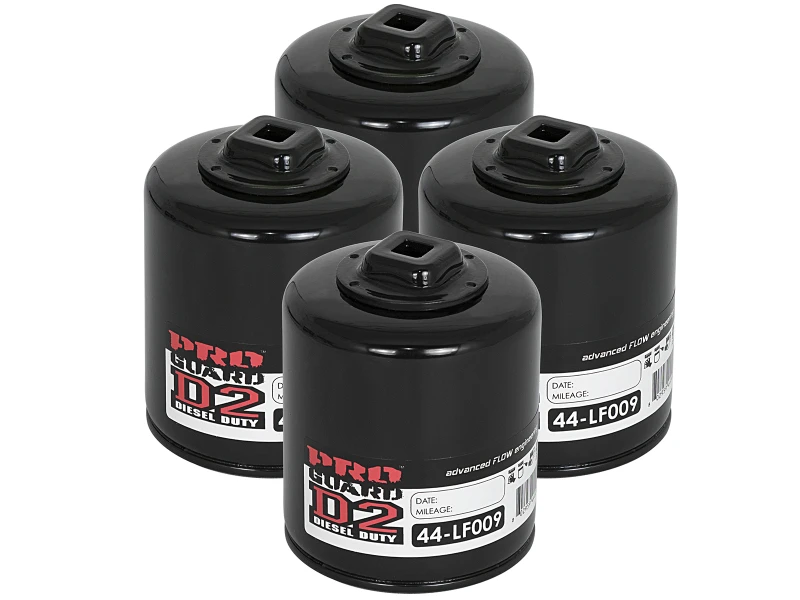 aFe Pro GUARD D2 Ölfilter 03-06 GM Trucks V8 4.8L/5.3L/6.0L (4er-Pack)