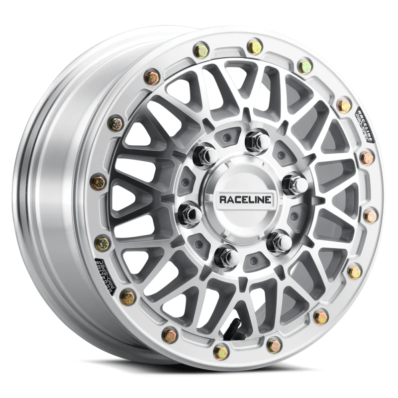 Raceline A15 Omega 15x10in / 6x139.7 BP / 25mm Offset / 78.1mm Bore - Machined
