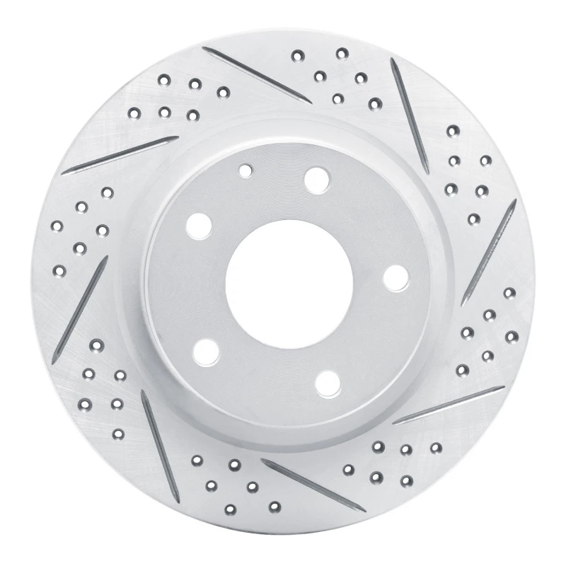 DFC 14-21 Mazda 6 Rear Right Drilled & Slotted Geoperformance Rotor
