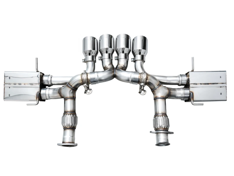 AWE 23-25 Chevrolet C8 Corvette Z06 5.5L SwitchPath Exhaust System - Chrome Silver Tips