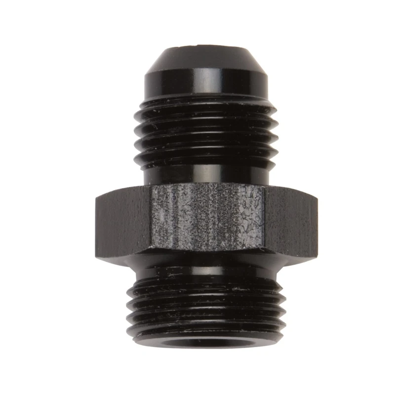 Russell Performance -6 AN Carb-Adapter-Fitting Schwarz