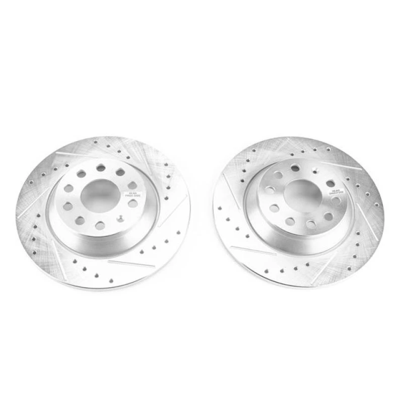 powerstop_EBR1498XPR-67946099efed3 Power Stop 15-16 Audi A3 Rear Evolution Drilled & Slotted Rotors - Pair