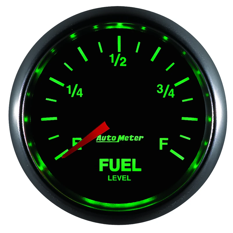 Autometer GS 2 1/16in. 0-280 Ohms Fuel Level Gauge - Stepper Motor