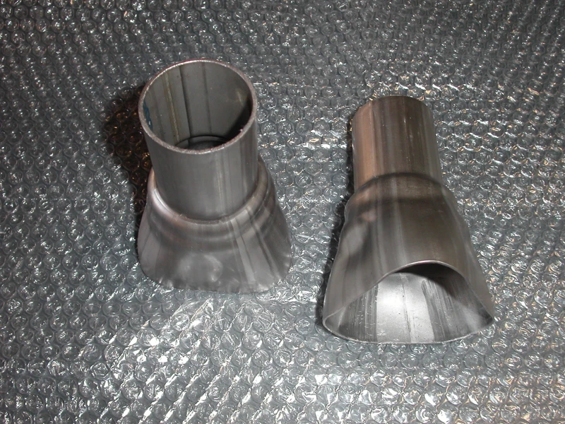 Stainless Works 3-Wege-Formkollektor 1-3/4in Primaries 2.50in Kollektor