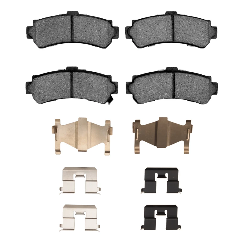 DFC 95-00 Nissan Lucino (Mexico) Rear 5000 Advanced Ceramic Brake Pads and Hardware Kit