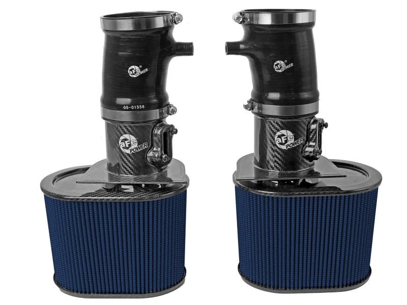 aFe 15-21 Lamborghini Huracan V10-5.2L Track Series Intake System w/ Pro 5R Filter