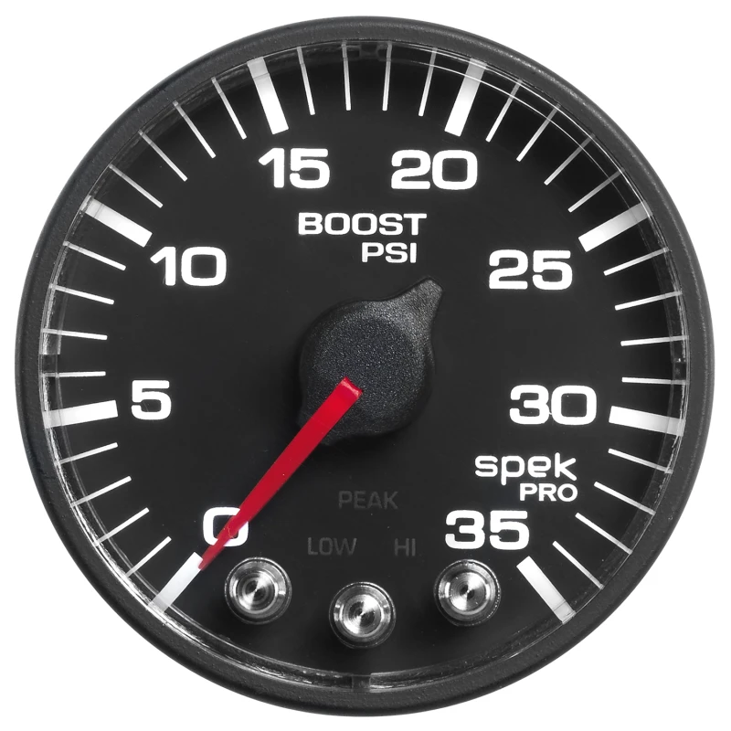 Autometer Diesel-Messgerät-Kit A-Säule mit Lautsprecher 01-07 GM Boost/EGT 60psi/2000 Grad F Schwarz Spek-Pro