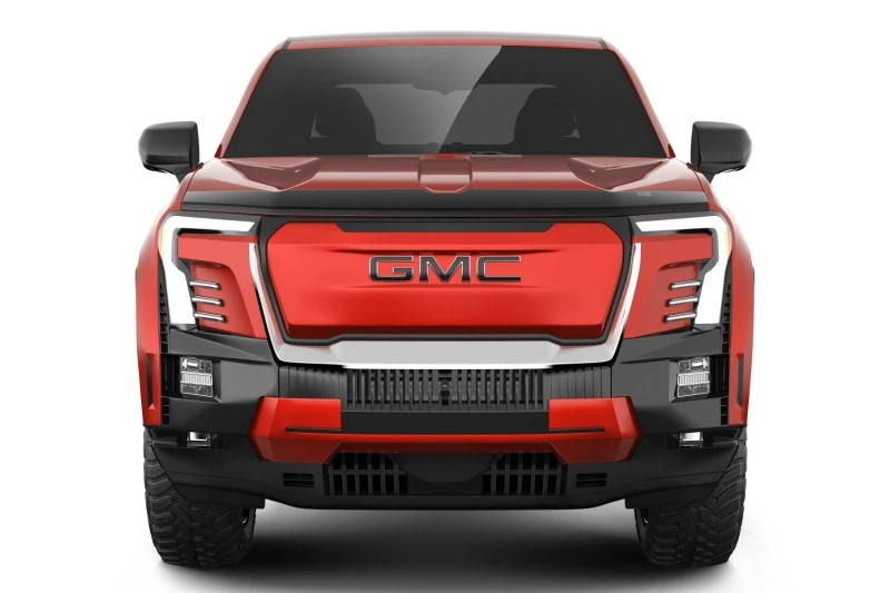 Husky Liners 24-25 GMC Sierra EV Aeroskin Hood Protector - Smoke
