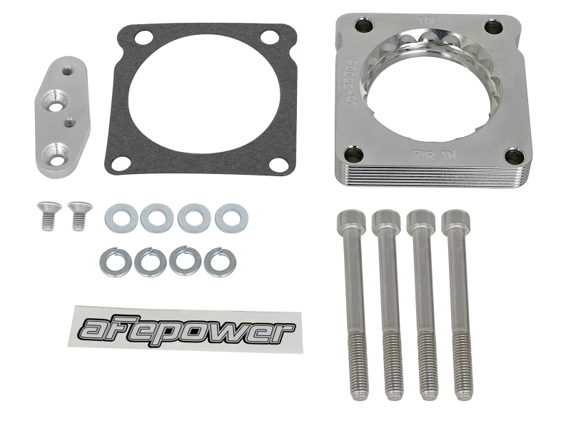 aFe 01-16 Nissan Patrol (Y61) L6-4,8L Silber Bullet Drosselklappen-Abstandshalter