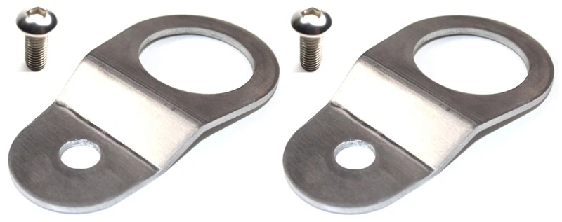 Torque Solution Radiator Mount Combo (Silber) für Mitsubishi Evolution 7/8/9