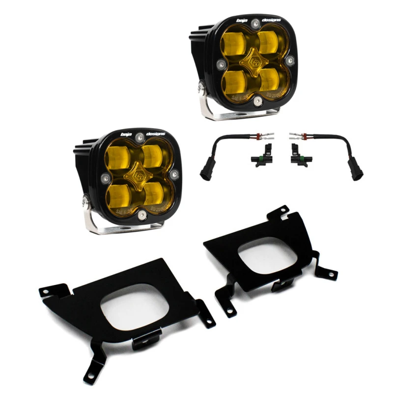 Baja Designs SAE Amber Fog Pocket Kit für 2019+ Chevy Silverado 1500/2500/2500 HD