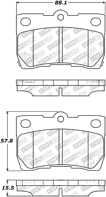 stoptech_305.11130-6794ed236414c StopTech Street Select Brake Pads w/Hardware - Rear