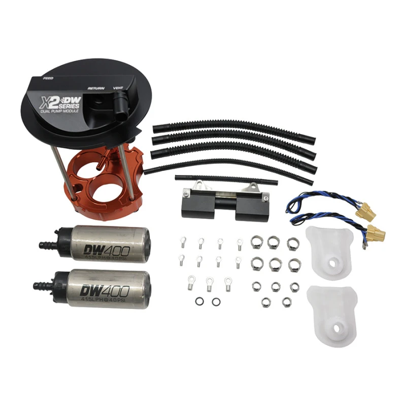 DeatschWerks 16-19 Cadillac CTS-V / 16-22 Camaro SS X2-Serie Kraftstoffpumpenmodul mit zwei DW400-Pumpen