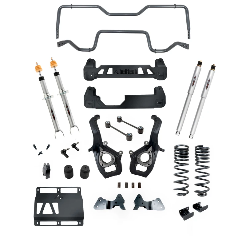 Belltech 2019+ Dodge Ram 1500 2WD (NonClassic) 6-9 Zoll Lift-Kit ohne Stoßdämpfer