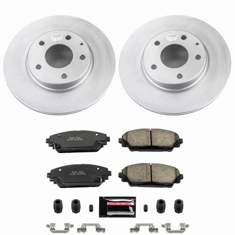 Power Stop 14-16 Mazda 3 Front Z23 Coated Brake Kit