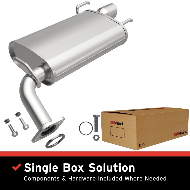 BRExhaust Left Muffler Kit für 07-12 Lexus ES350 / 07-11 Toyota Camry