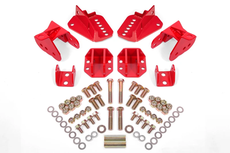 BMR 64-72 GM A-Body Rear Coilover Conversion Kit - Red