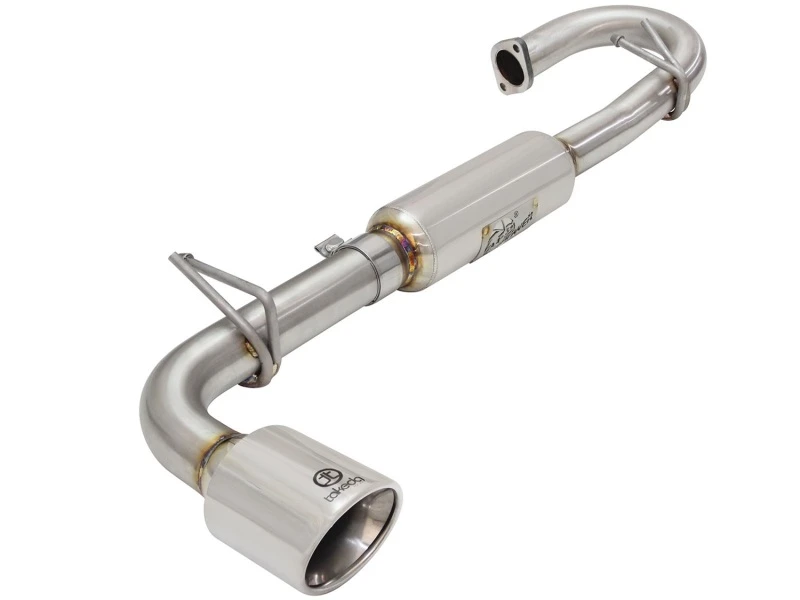 aFe 11-16 Scion TC L4-2.5L 304SS 2-1/4in bis 2-1/2in Axle-Back Takeda Auspuffanlage mit polierter Spitze