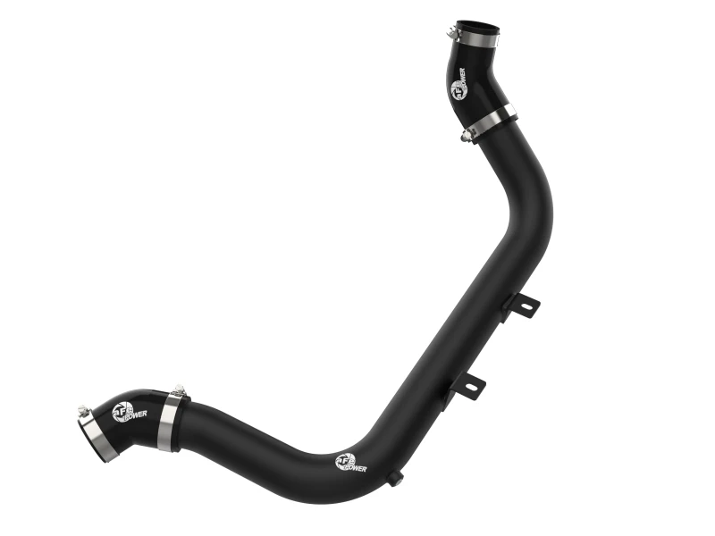 aFe BladeRunner 2-1/4 IN Aluminium Heißladungsrohr Schwarz 17-20 Hyundai Elantra GT L4-1.6L (t)