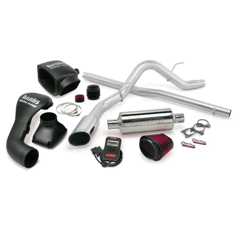 Banks Power 04-08 Ford 5.4L F-150 ECSB Stinger-System - SS Single Exhaust mit Chrom-Spitze