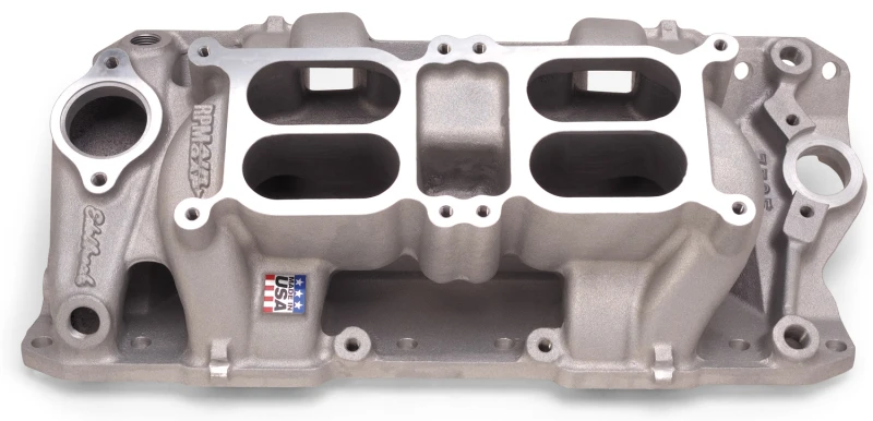 Edelbrock Performer RPM Dual-Quad Air-Gap für Small-Block Chevy