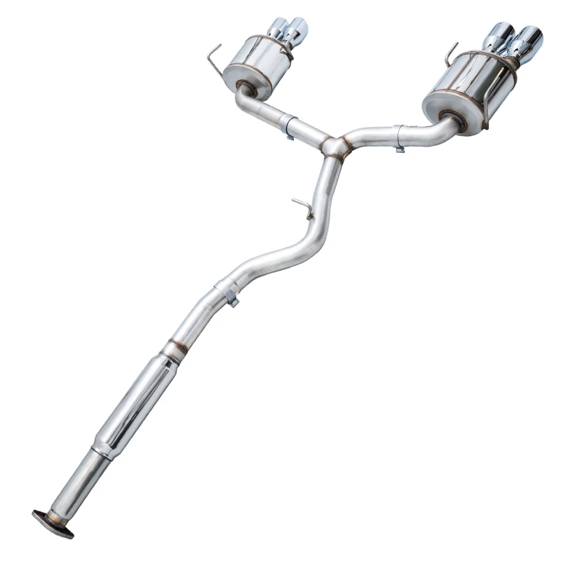 AWE Tuning Subaru STI VA / WRX GV / STI GV Sedan Touring Edition Auspuff - Chrom Silber Spitze (102mm)