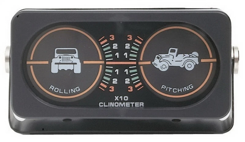 Rampage Universal Clinometer für 1999–2019 Fahrzeuge – Schwarz