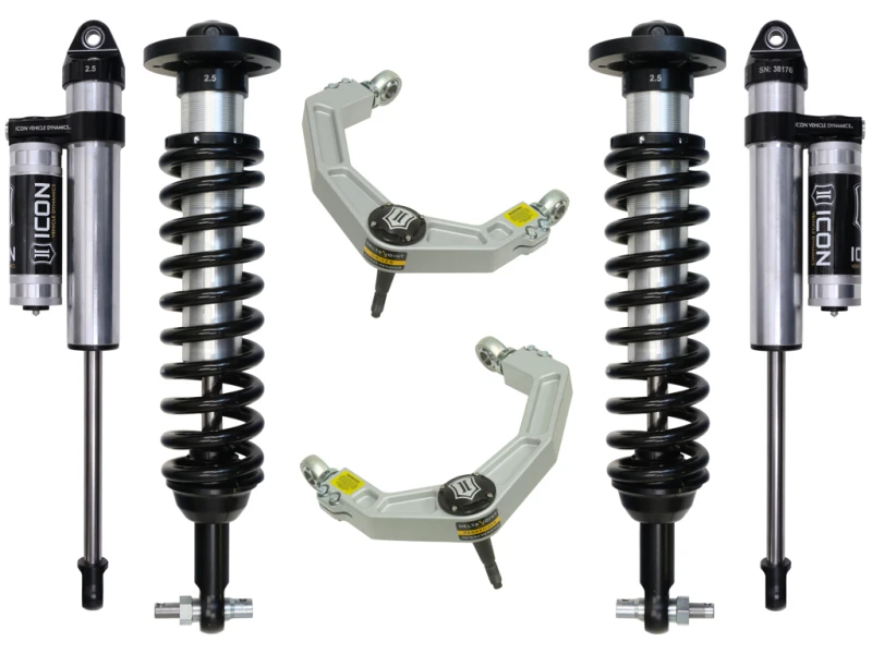 ICON 2015+ Ford F-150 4WD 0-2,63 Zoll Stage 3 Federungssystem mit Billet Uca