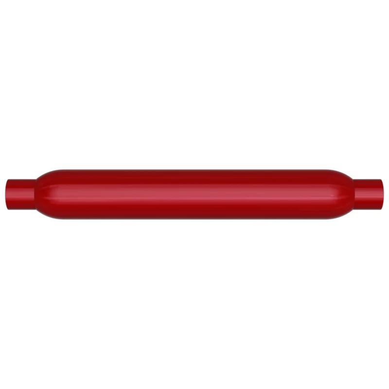 MagnaFlow Auspuff Red Pack Serie Glasspack 3,5 Zoll Rd 22 Zoll Körper Länge 2 Zoll/2 Zoll Einlass/Auslass