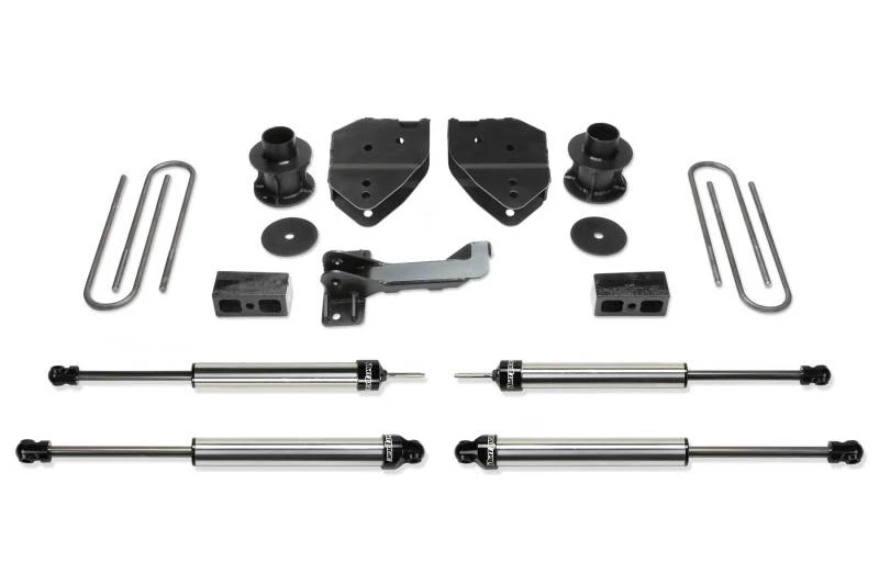 Fabtech 17-21 Ford F250/F350 4WD 4 Zoll Budget-System mit Dlss Stoßdämpfern