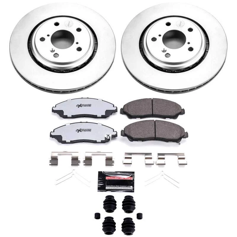 Power Stop 17-20 Acura MDX Front Z36 Coated Truck & Tow Brake Kit