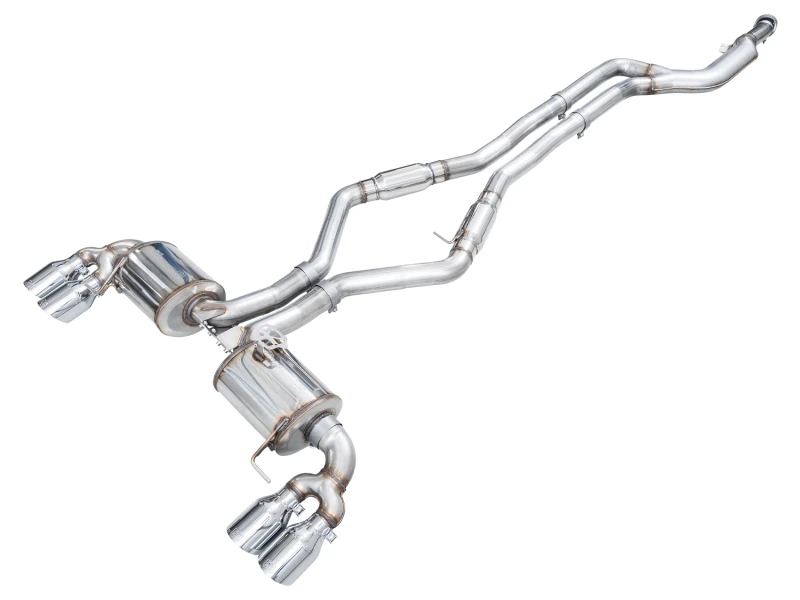 AWE Tuning 22-26 BMW M240i (G42) Touring Edition Exhaust - Chrome Silver Tips