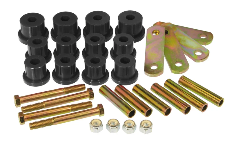 prothane_7-1056-BL-67946540372ba Prothane 62-67 Chevy Nova HD Spring & Shackles Bushings - Black