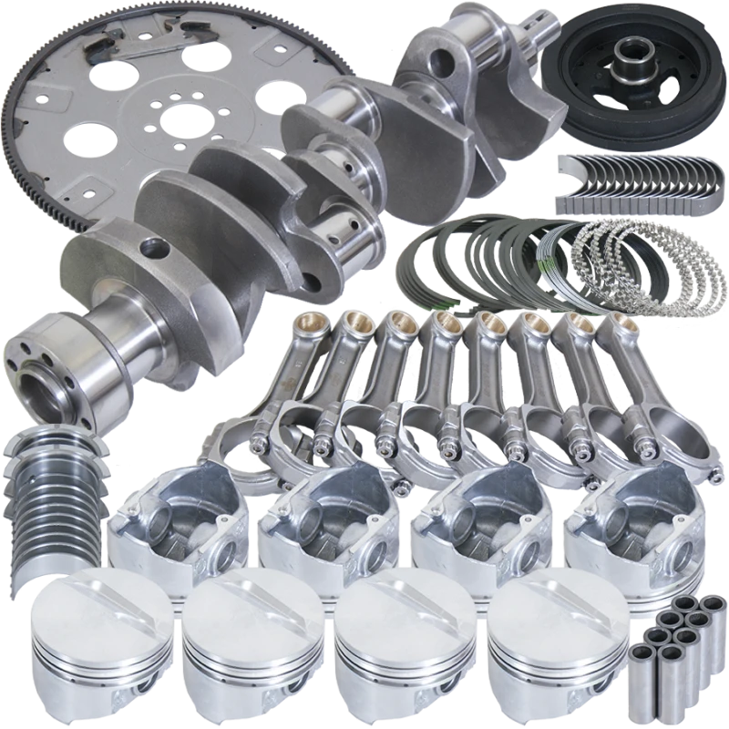 Eagle Chevrolet 350 Ausgewuchteter 1-Teil-Hinterdichtungs-Rotations-Kit.030 Bohrung Dom 168 Zähne Flexplatte