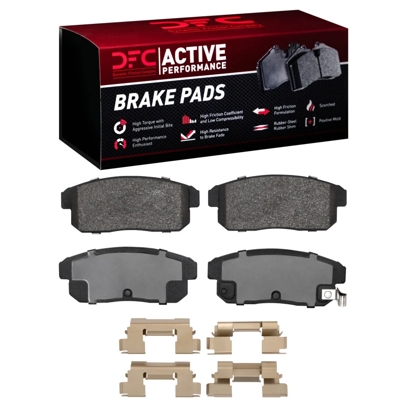 DFC 04-11 Mazda RX-8 Rear Active Performance Pads and Hardware Kit