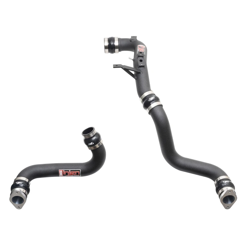 Injen 22-23 Honda/Acura Civic/Si/Integra 1,5L Turbo Aluminium Intercooler-Rohr-Kit - Wrinkle Black