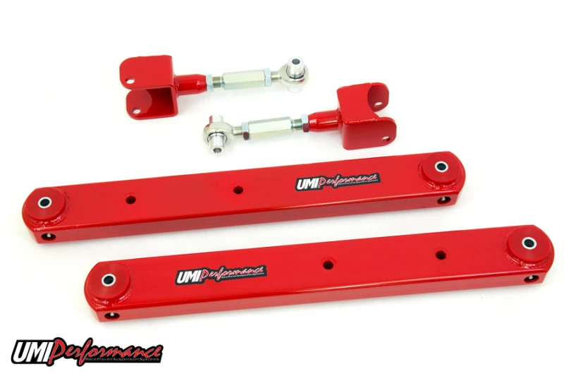 UMI Performance 78-88 GM G-Body Hinterer Kontrollarm-Kit, vollständig verkleidet, justierbare Oberseite